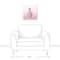 Pink Single Potted Cactus 16" x 16" Canvas Wall Art
